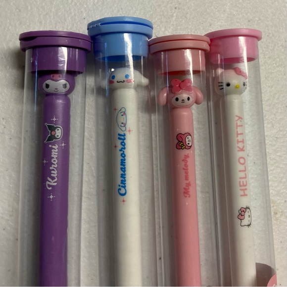 NEW Sanrio All 4 Hello Kitty Cinnamoroll Kuromi My Melody Toothbrushes KAWAII - Picture 4 of 6